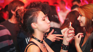 Halloween  party u Q baru (foto:Saša Čuka)