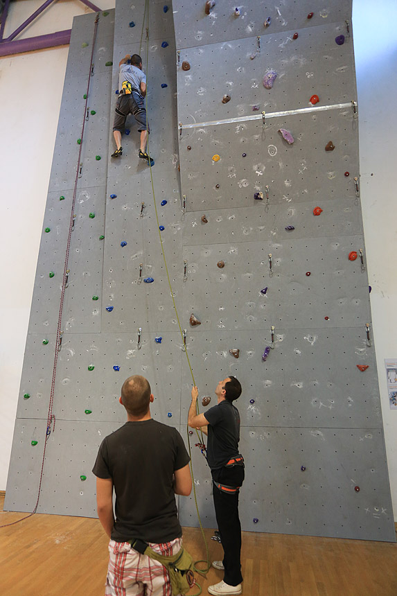 Bibinje: Natjecanje u sportskom penjanju na umjetnoj stijeni, foto: Leo Banić