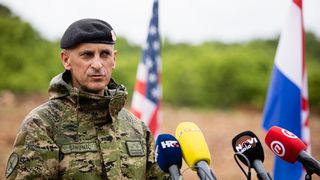 Prezentacija američkog sustava protuzračne obrane Patriot u Zemuniku Prezentacija američkog sustava protuzračne obrane Patriot u Zemuniku