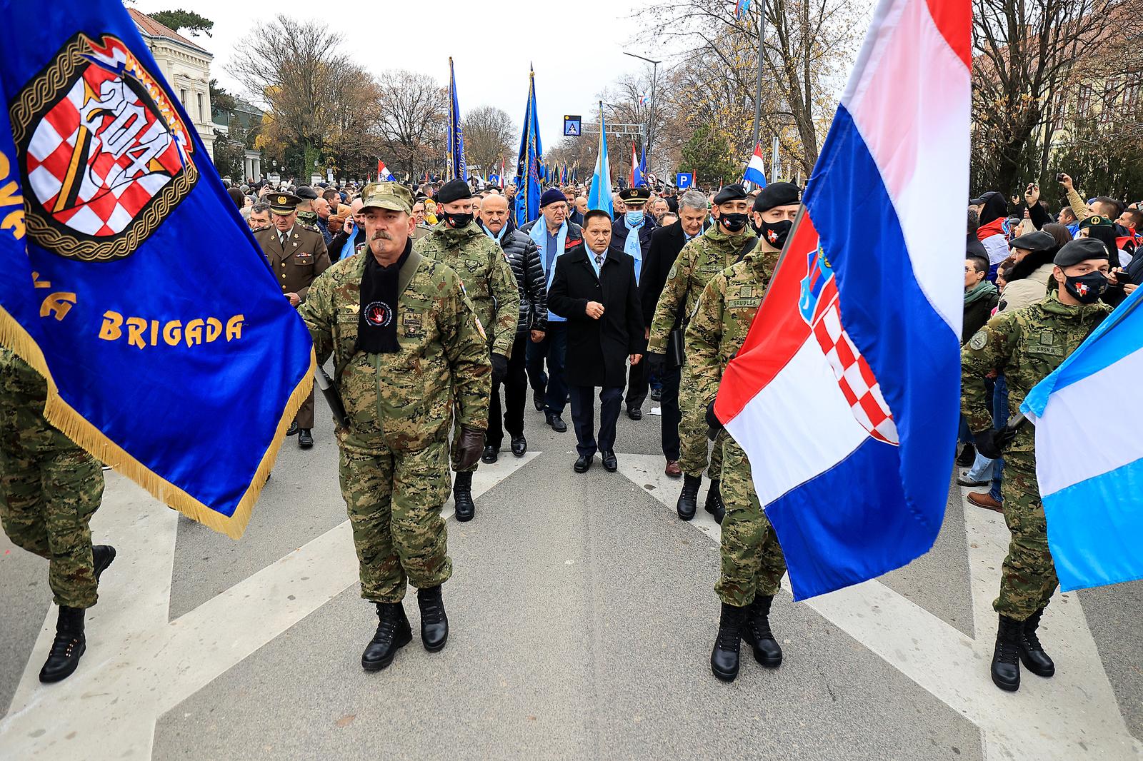 Kolona sjećanja u Vukovaru 18. studenog 2021. Kolona sjećanja u Vukovaru 18. studenog 2021.