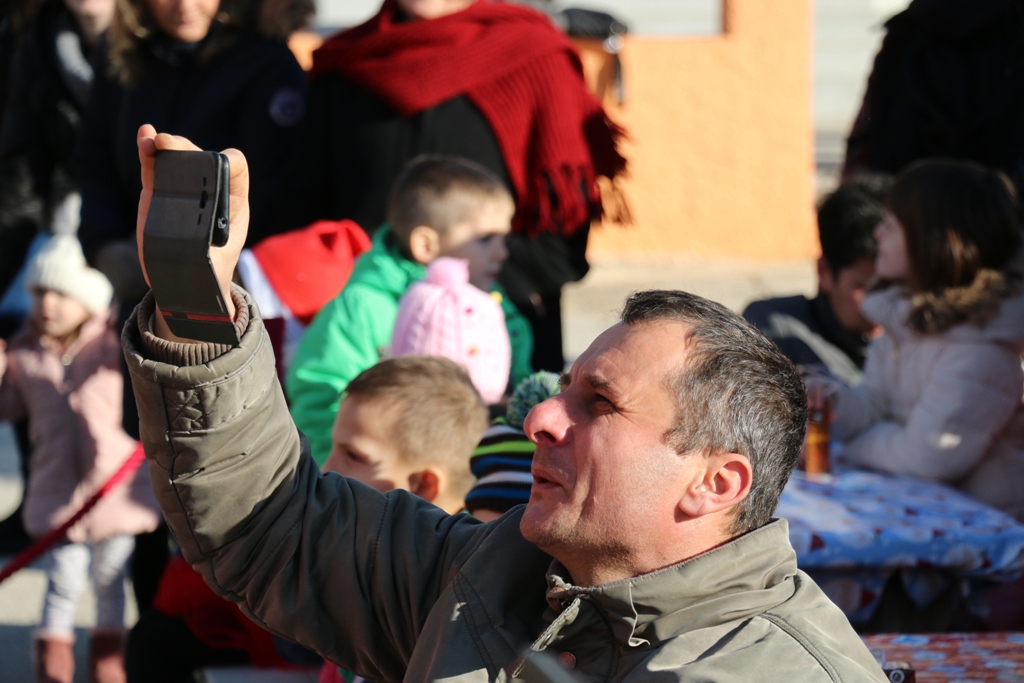 Djed Mraz stigao na Vir! Djed Mraz stigao na Vir!