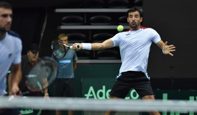 Davis Cup: Ivan Dodig/Marin Čilić – Nicolas Mahut/Pierre-Hugues Herbert 3-1. Photo. Hrvoje Jelavić/PIXSELL