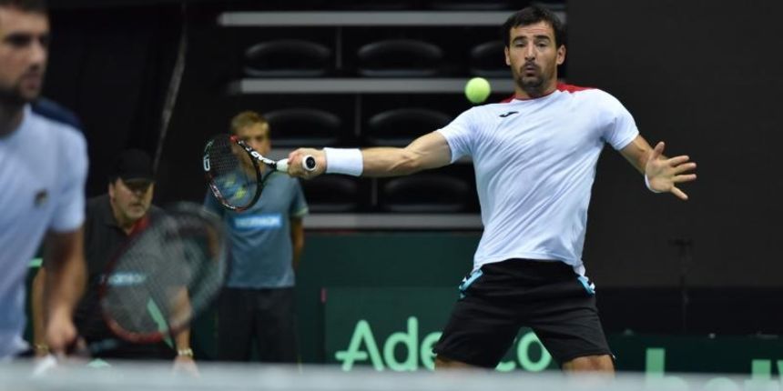 Davis Cup: Ivan Dodig/Marin Čilić – Nicolas Mahut/Pierre-Hugues Herbert 3-1. Photo. Hrvoje Jelavić/PIXSELL Davis Cup: Ivan Dodig/Marin Čilić – Nicolas Mahut/Pierre-Hugues Herbert 3-1. Photo. Hrvoje Jelavić/PIXSELL