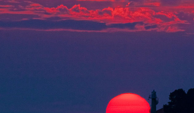 Zalazak sunca na Puntamici, Foto: Leo Banić
