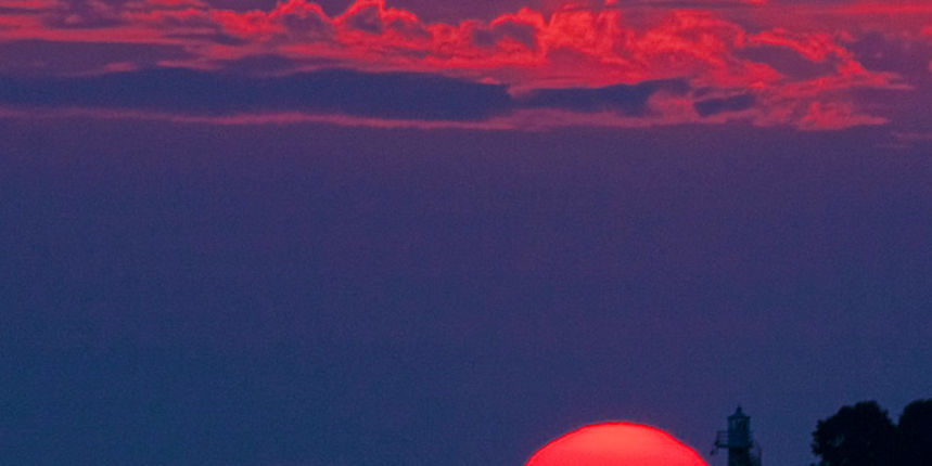 Zalazak sunca na Puntamici, Foto: Leo Banić