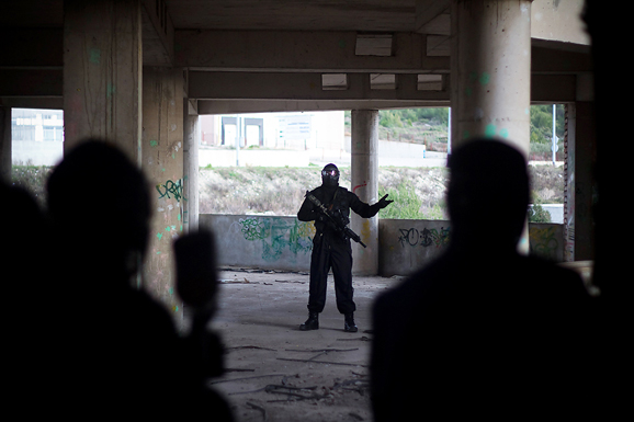 Paintball u Gaženici, 22. siječnja 2012. (foto:Saša Čuka)