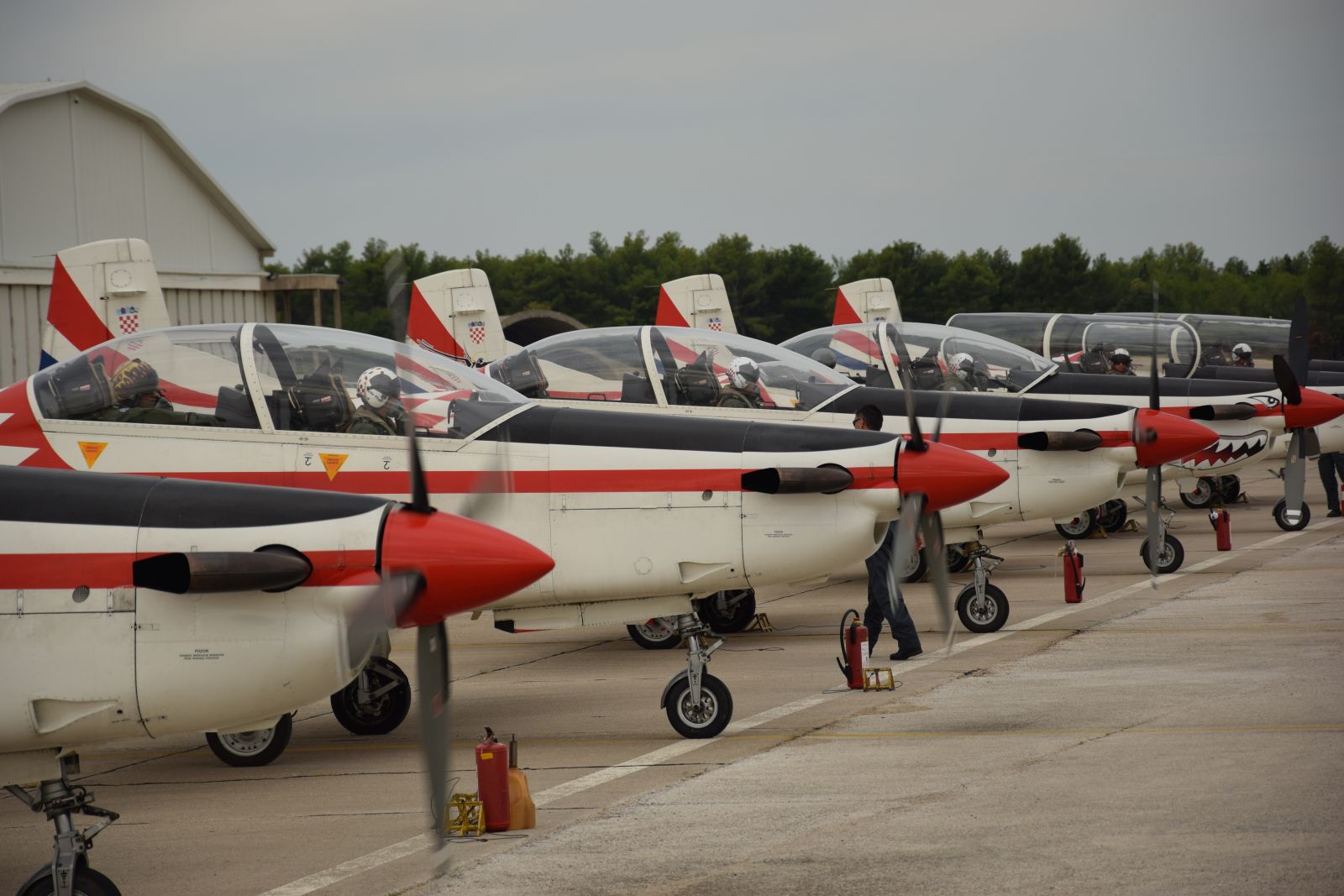 Odlazak Krila Oluje u Ćešku