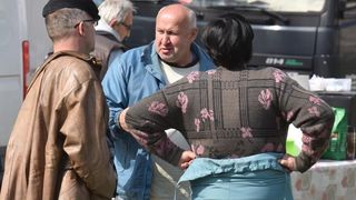 Snimanje scene iz filma “General” na zadarskom Forumu