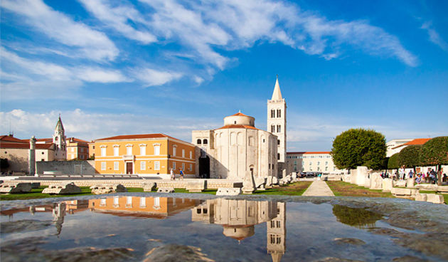 Đir po gradu 4. rujna 2012., Forum, grad Zadar