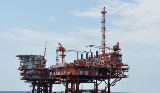 Plinske platforme Ivana A/K koje se nalaze u sjevernom Jadranu. Photo: Dusko Marusic/PIXSELL