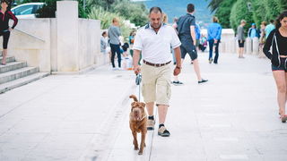 Škura bura na zadarskoj rivi 15. srpnja 2016.