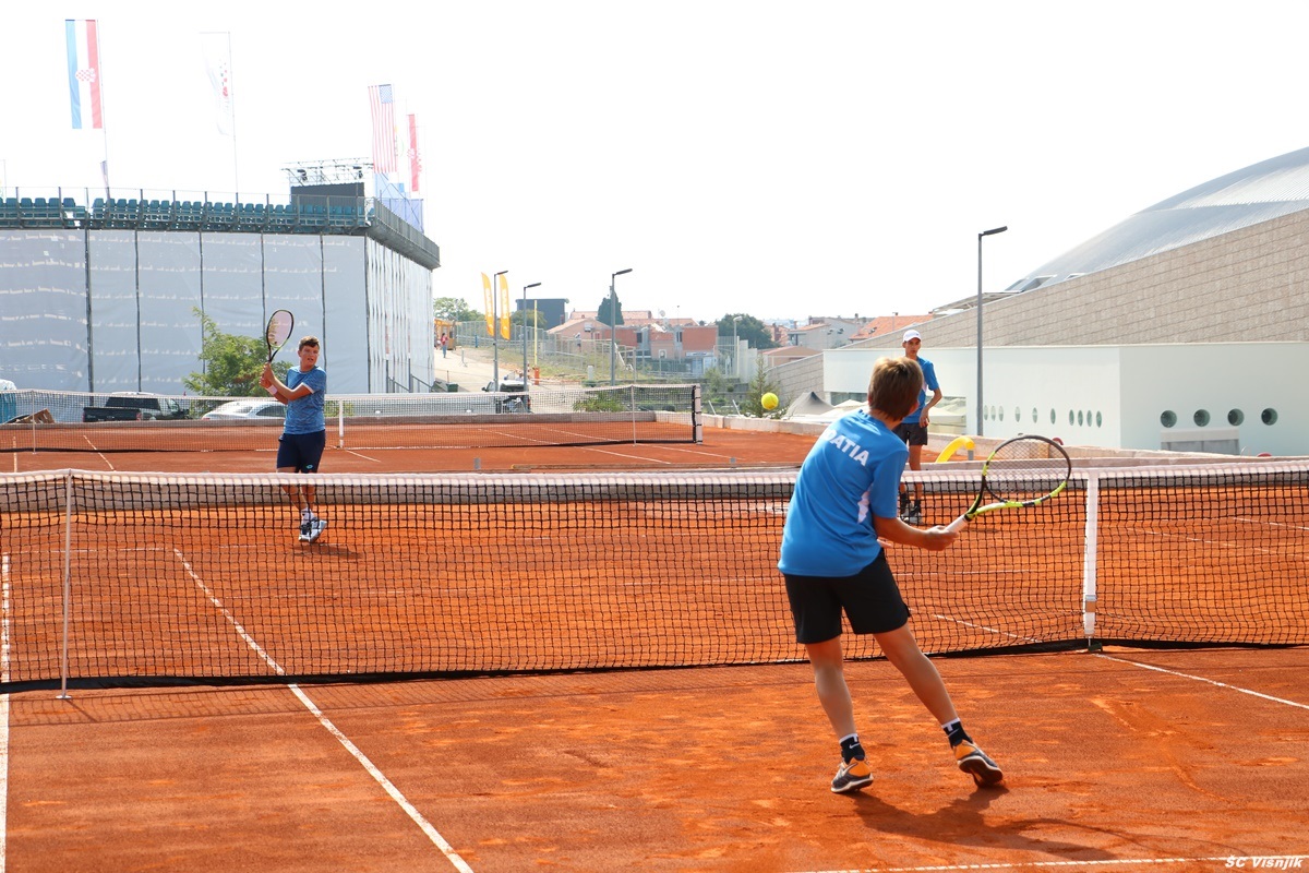 Pripreme teniske reprezentacije na Višnjiku