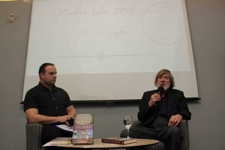 Hrvoje Hitrec na manifestaciji “Zadar čita”