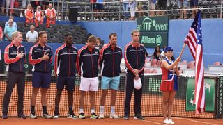 Otvorenje polufinalnog susreta Davis Cupa između Hrvatske i SAD-a