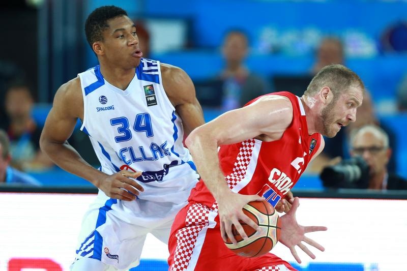 06.09.2015., Arena Zagreb, Zagreb – EuroBasket 2015., skupina C, 02. kolo, Grcka – Hrvatska. Foto: PIXSELL 06.09.2015., Arena Zagreb, Zagreb – EuroBasket 2015., skupina C, 02. kolo, Grcka – Hrvatska. Foto: PIXSELL