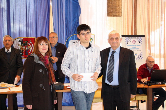 Zadar Open 2009: Podjela priznanja i pehara