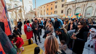 Dječji Advent na Narodnom trgu u Zadru