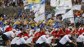 Metkovic, 140810
13. Maraton Ladja na Neretvi od Metkovica do Ploca.
Na slici start maratona u Metkovicu
Foto: Ivo Ravlic / CROPIX