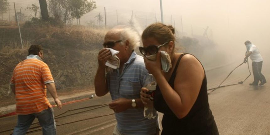 Grčka – požari u okolici Atene (Foto: Reuters) Grčka – požari u okolici Atene (Foto: Reuters)