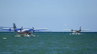 Novalja: Hidroavion sve popularniji način prijevoza između otoka i kopna