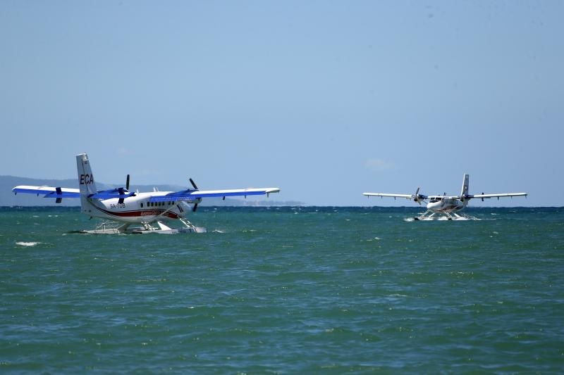 Novalja: Hidroavion sve popularniji način prijevoza između otoka i kopna