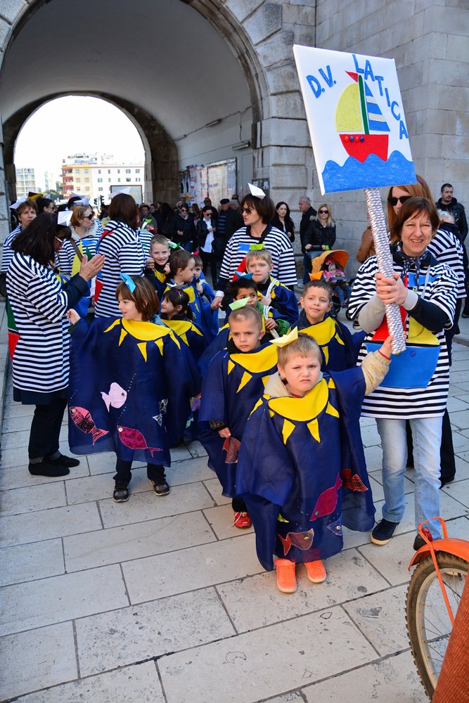 Prvi dan zadarskog “Karnevalića” Prvi dan zadarskog “Karnevalića”