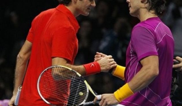 Roger Federer i Rafael Nadal, foto: AP Photo