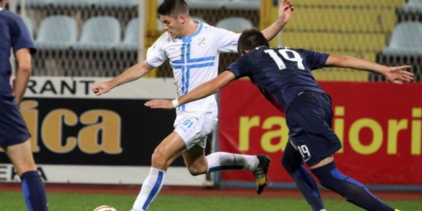 Andrej Kramarić. HNK Rijeka – NK Lokomotiva 6-0. Photo: Goran Kovacic/PIXSELL