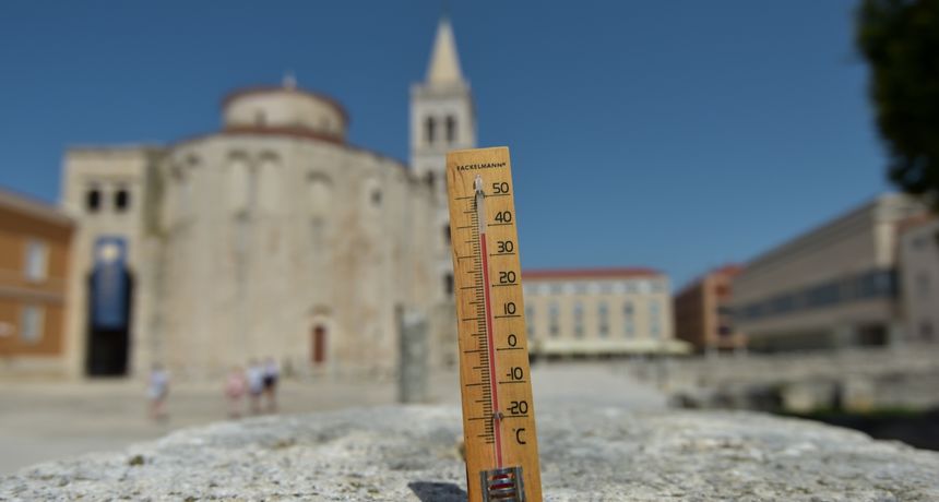 Toplinski val u Zadru Toplinski val u Zadru