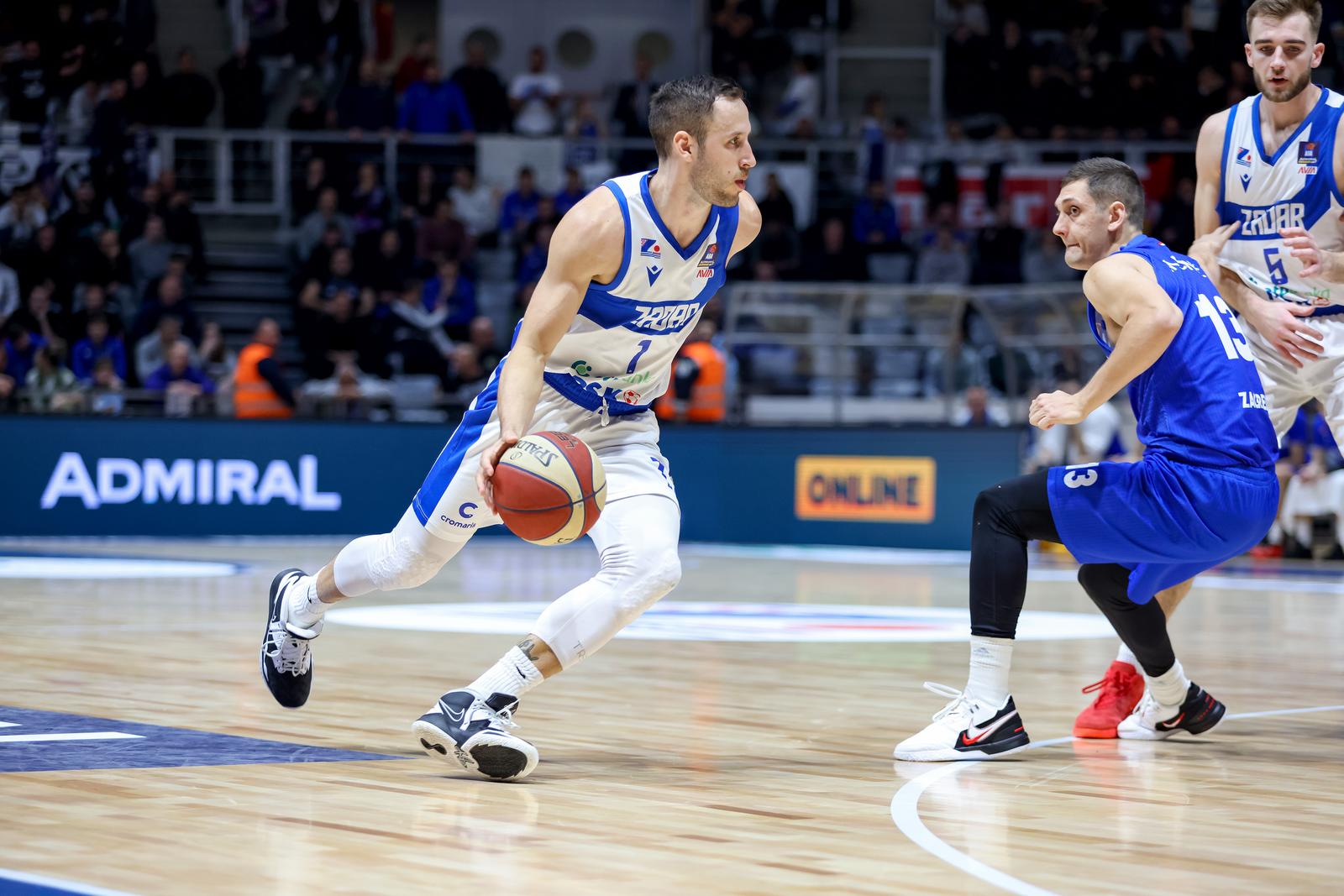 Zadar i Cibona odigrali utakmicu 16. kola AdmiralBet ABA lige
