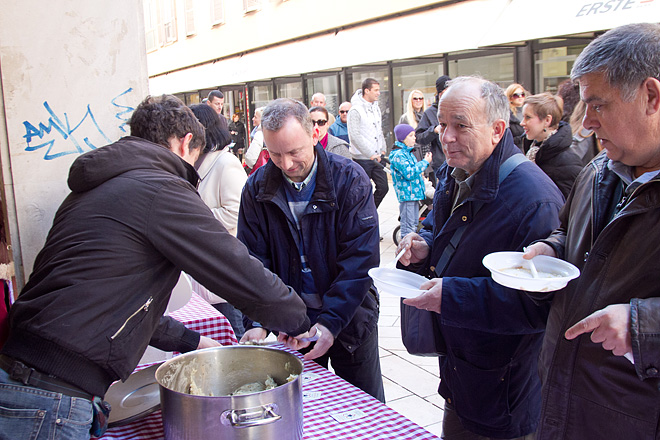 Bakalarijada na Kalelargi 22. prosinca 2012, Foto: Leo Banić Bakalarijada na Kalelargi 22. prosinca 2012, Foto: Leo Banić