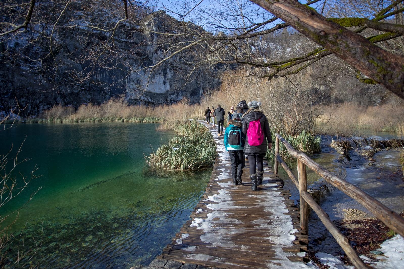 Zimska idila u Nacionalnom parku Plitvička jezera Zimska idila u Nacionalnom parku Plitvička jezera