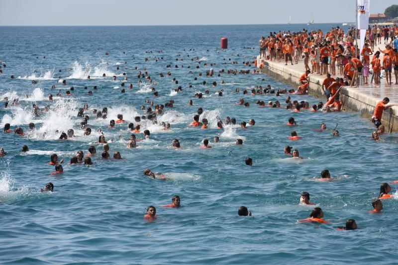 9. dm Millennium Jump za zadarske rive, Foto: Dino Stanin/PIXSELL 9. dm Millennium Jump za zadarske rive, Foto: Dino Stanin/PIXSELL