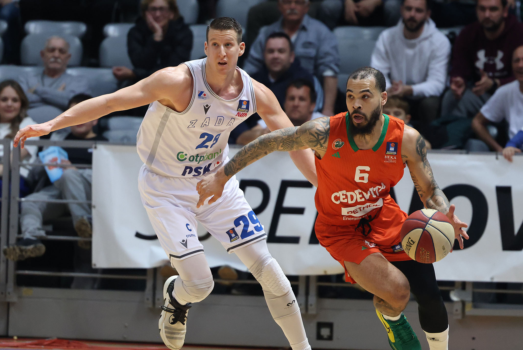 AdmiralBet ABA liga, 23. kolo: KK Zadar – KK Cedevita Olimpija 88-65 AdmiralBet ABA liga, 23. kolo: KK Zadar – KK Cedevita Olimpija 88-65