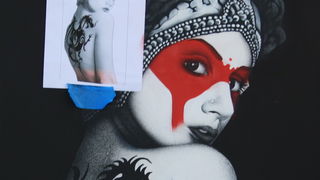 Street Art umjetnik Finbarr Fin DAC stvara u Ražancu, Foto: Nenad Nešović Street Art umjetnik Finbarr Fin DAC stvara u Ražancu, Foto: Nenad Nešović