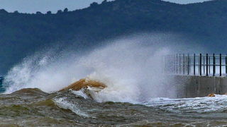 Olujno jugo u Zadru, nedjelja 6. prosinca 2020. godine