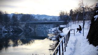 Zimska idila u Gospiću