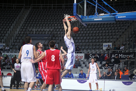 KK Zadar – KK Dubrovnik 101-64 (foto:Saša Čuka) KK Zadar – KK Dubrovnik 101-64 (foto:Saša Čuka)