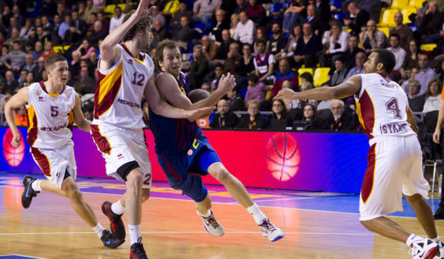 BC Barcelona – Galatasaray (Lukša Andrić), foto: fcbarcelona.cat