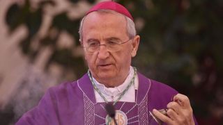 Zadarski nadbiskup Želimir Puljić Zadarski nadbiskup Želimir Puljić