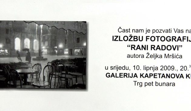 Zeljko Mrsic: Rani radovi