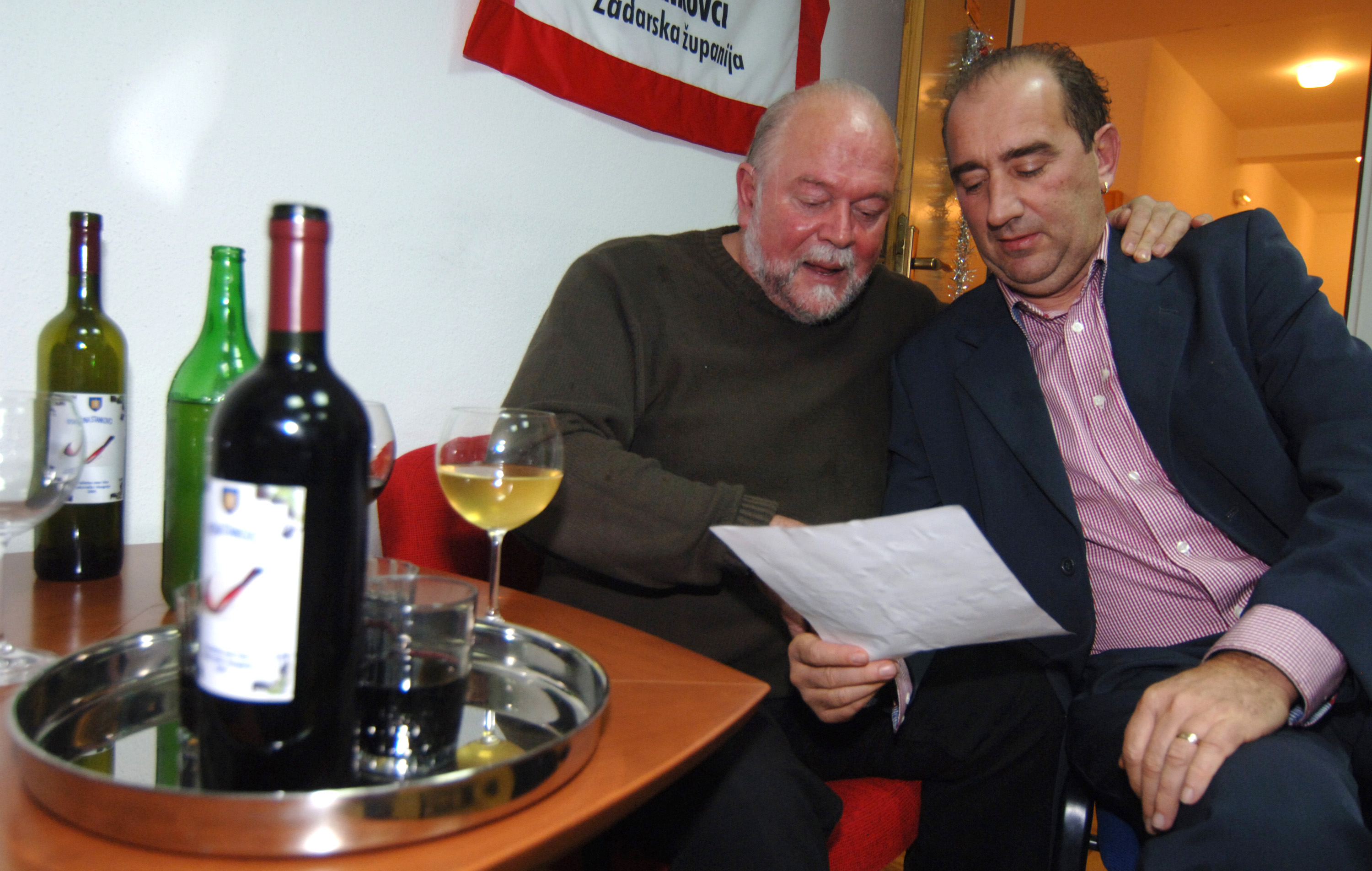 Mladen Grdović u Stankovcima (foto: Andrija Lučić / CROPIX)