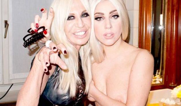 Donatella i lady Gaga na Twitteru