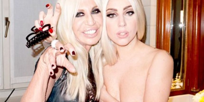Donatella i lady Gaga na Twitteru Donatella i lady Gaga na Twitteru