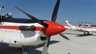 Krila Oluje se vratili u Hrvatsku nakon osvojene nagrade na vojnom aeromitingu RIAT. Photo: Davor VišnjićPIXSELL Krila Oluje se vratili u Hrvatsku nakon osvojene nagrade na vojnom aeromitingu RIAT. Photo: Davor VišnjićPIXSELL