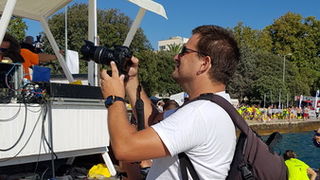 Sasvim osoban doživljaj – 10. dm Millennium Jump sa zadarske rive. Foto: Mladen Malik Barba Sasvim osoban doživljaj – 10. dm Millennium Jump sa zadarske rive. Foto: Mladen Malik Barba