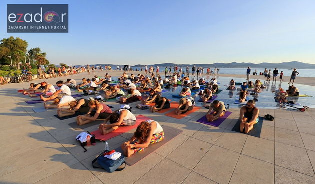 Kod Pozdrava suncu obilježen Međunarodni dan yoge
