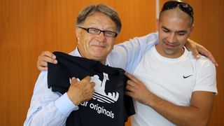 04.09.2014., Zadar – Press konferencija – Miroslav Ciro Blazevic – nakon sto je izabran za trenera NK Zadar. Photo: Filip Brala/PIXSELL 04.09.2014., Zadar – Press konferencija – Miroslav Ciro Blazevic – nakon sto je izabran za trenera NK Zadar. Photo: Filip Brala/PIXSELL