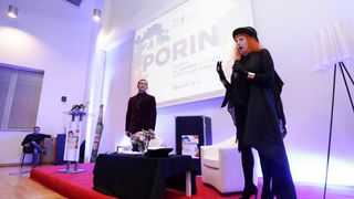 U Hypo centru odrzana je svecana objava nominacija za 21. Porin. Davor Gobac. Photo: Petar Glebov/PIXSELL