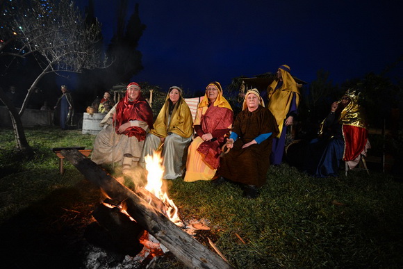 Diklo: Na Bunarima na blagdan sv. Stjepana uprilične žive jaslice Udruge Kveštura. Foto: Iva Perinčić Diklo: Na Bunarima na blagdan sv. Stjepana uprilične žive jaslice Udruge Kveštura. Foto: Iva Perinčić